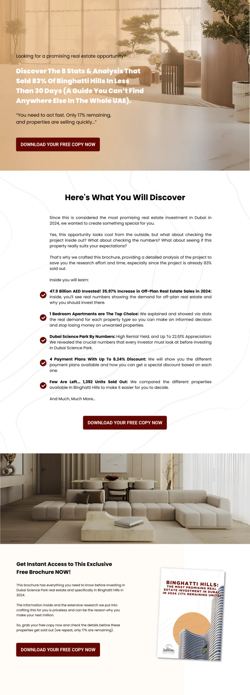 Premium Homes Binghatti Hills Opt-in Page