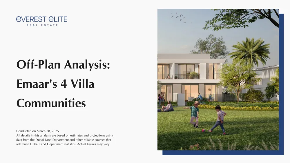 Everest Elite Off-Plan Analysis Emaars 4 Villa Communities